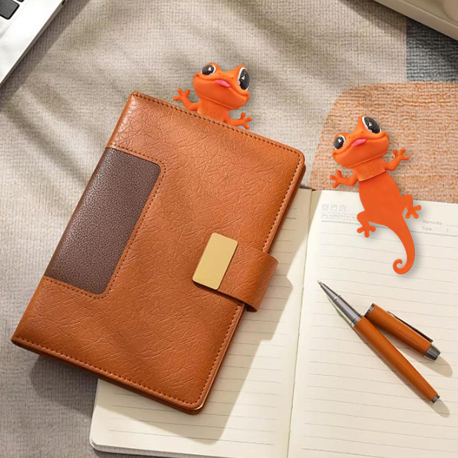 Funny Bookmarks 3D Print Gecko - 3D Printing Journal ulasan dan harga