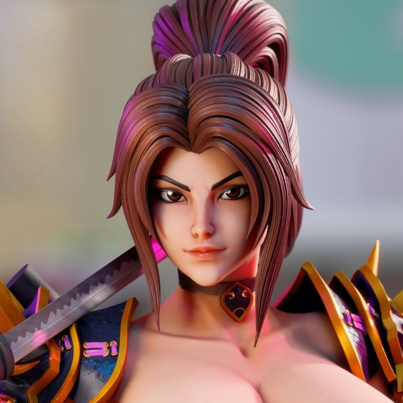 2 Styles Game Character 6125 T - 3D Printing Abs ulasan dan harga
