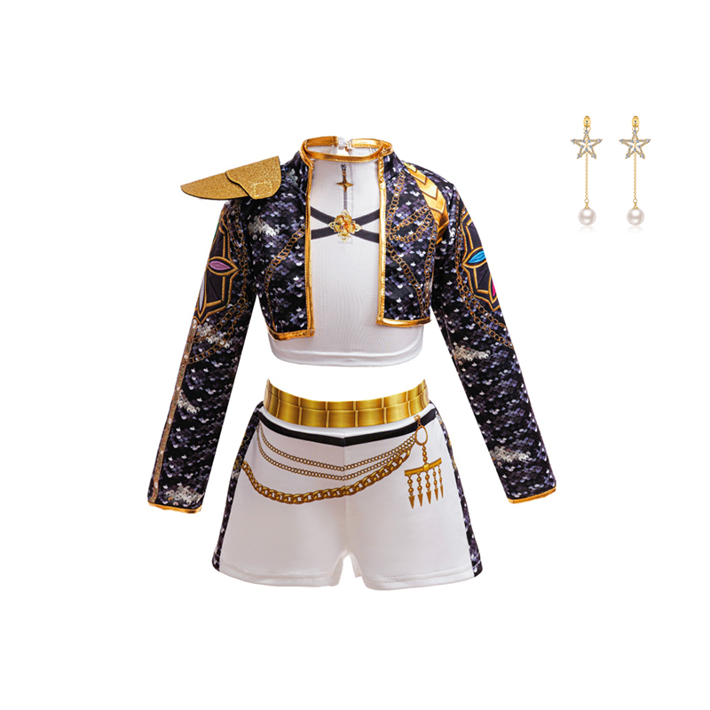 Girls Hip‑Hop 3D Print Gold Tr - 3D Printing Jewelry ulasan dan harga