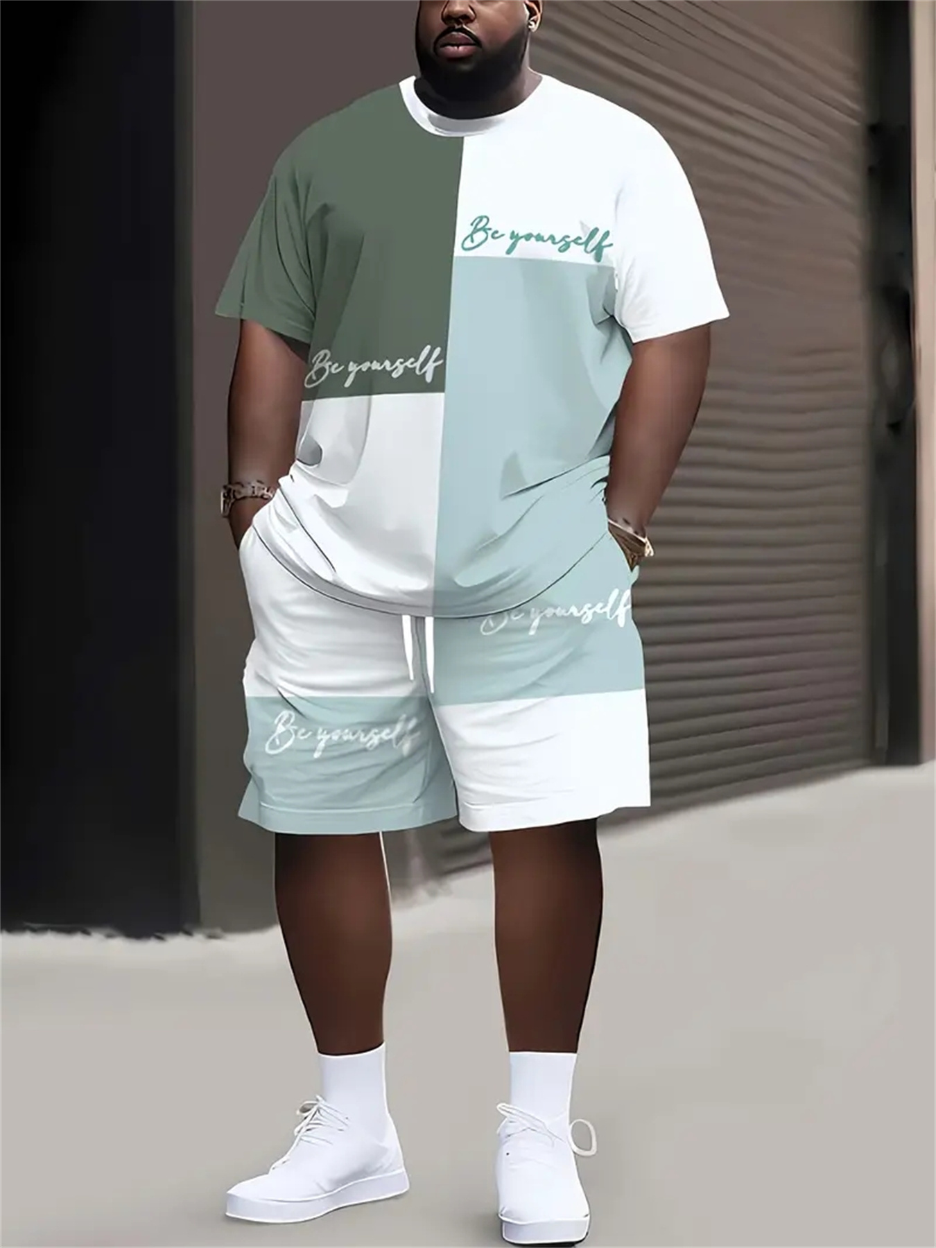 Summer Large Size Men's Clothi - 3D Printing Jersey ulasan dan harga