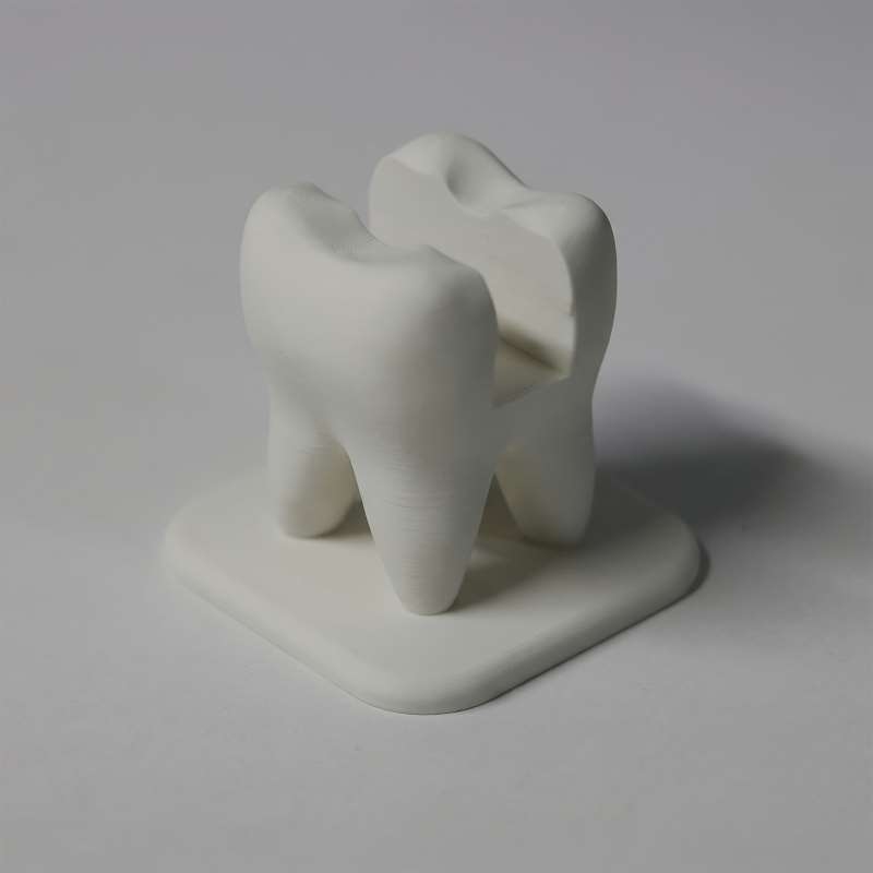 3D Printed Tooth Shaped Busine - 3D Printing Desk ulasan dan harga