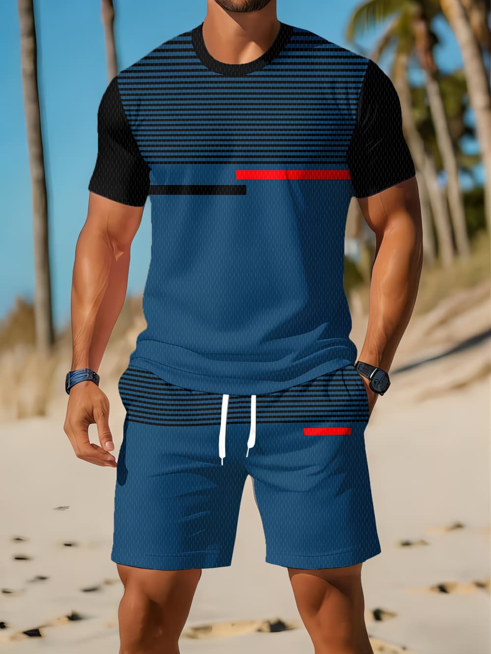 2026 Summer New Arrival Men's  - 3D Printing Jersey ulasan dan harga