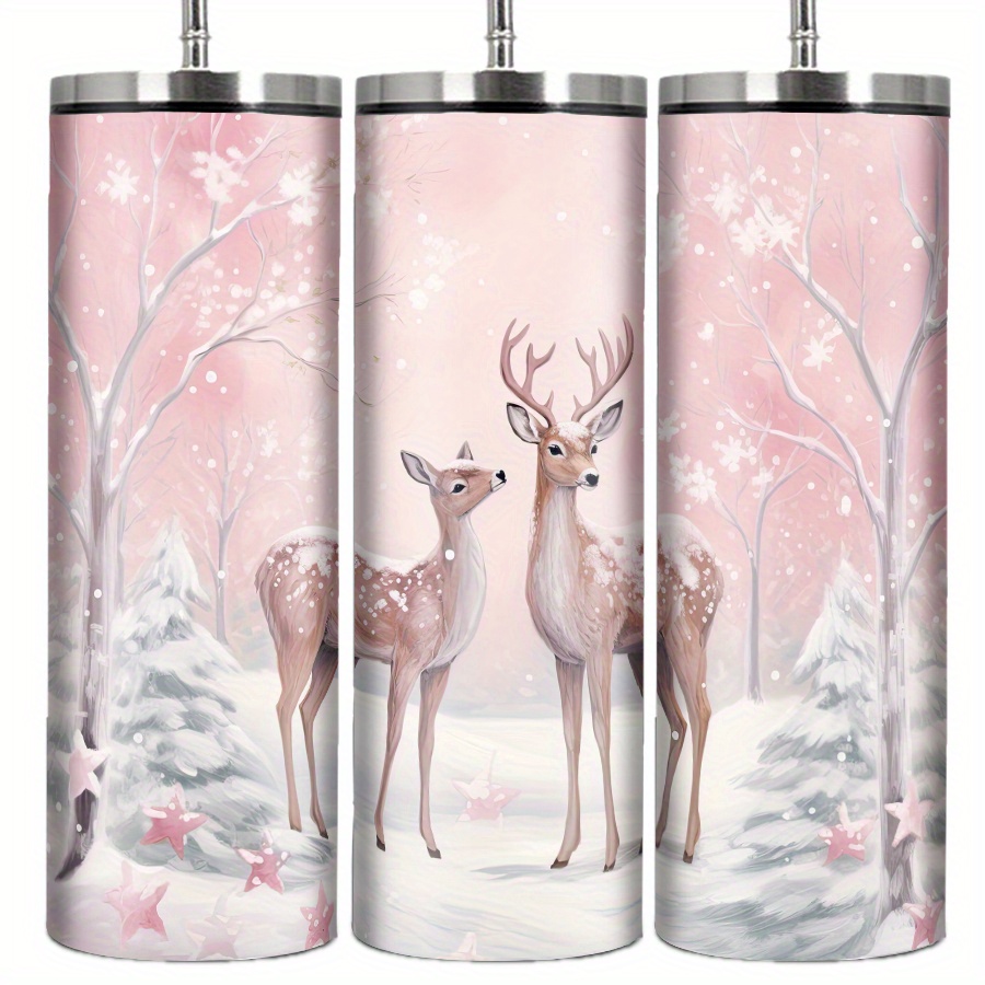 1pc Festive 20oz Stainless Ste - 3D Printing Stainless Steel ulasan dan harga