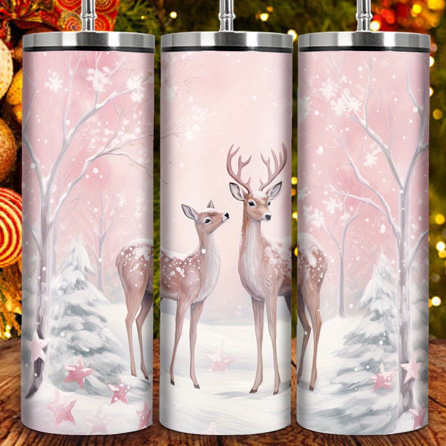 1pc Festive 20oz Stainless Ste - 3D Printing Stainless Steel ulasan dan harga