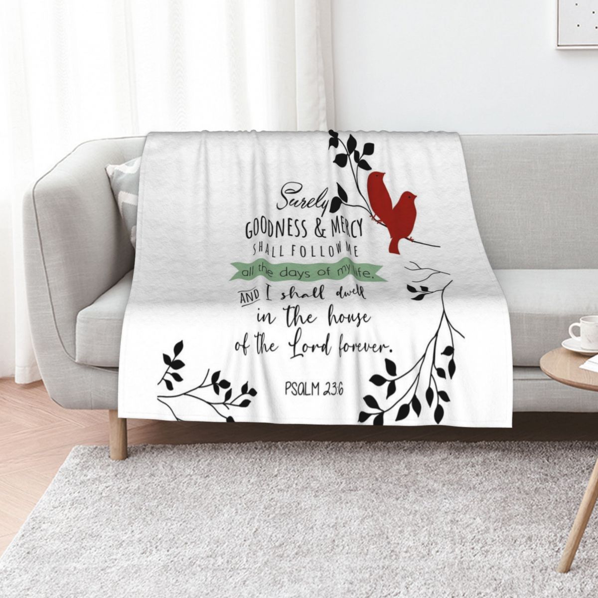 Bible Verses Throw Blanket Ele - 3D Printing Verse ulasan dan harga