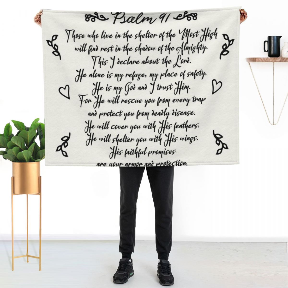 Psalm 91 | Christian Inspirati - 3D Printing Verse ulasan dan harga