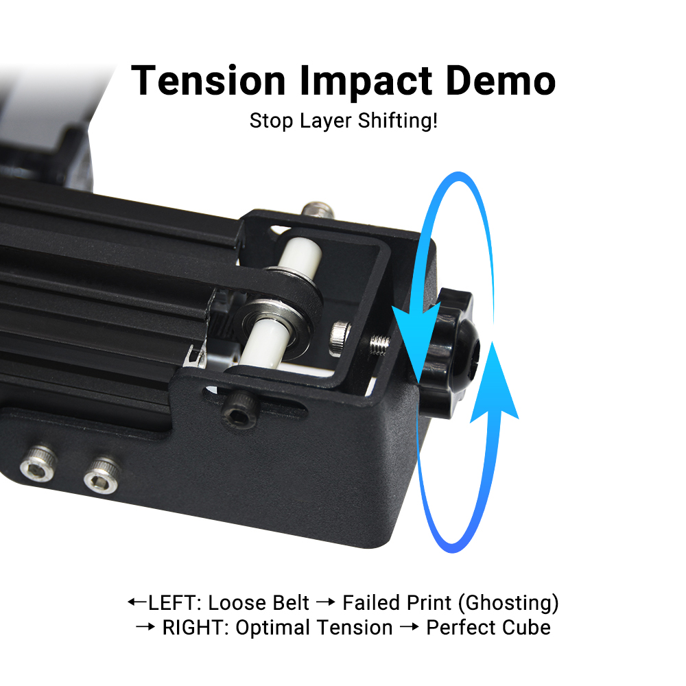 3D Printer Parts Belt Tensione - 3D Printing X Axis ulasan dan harga