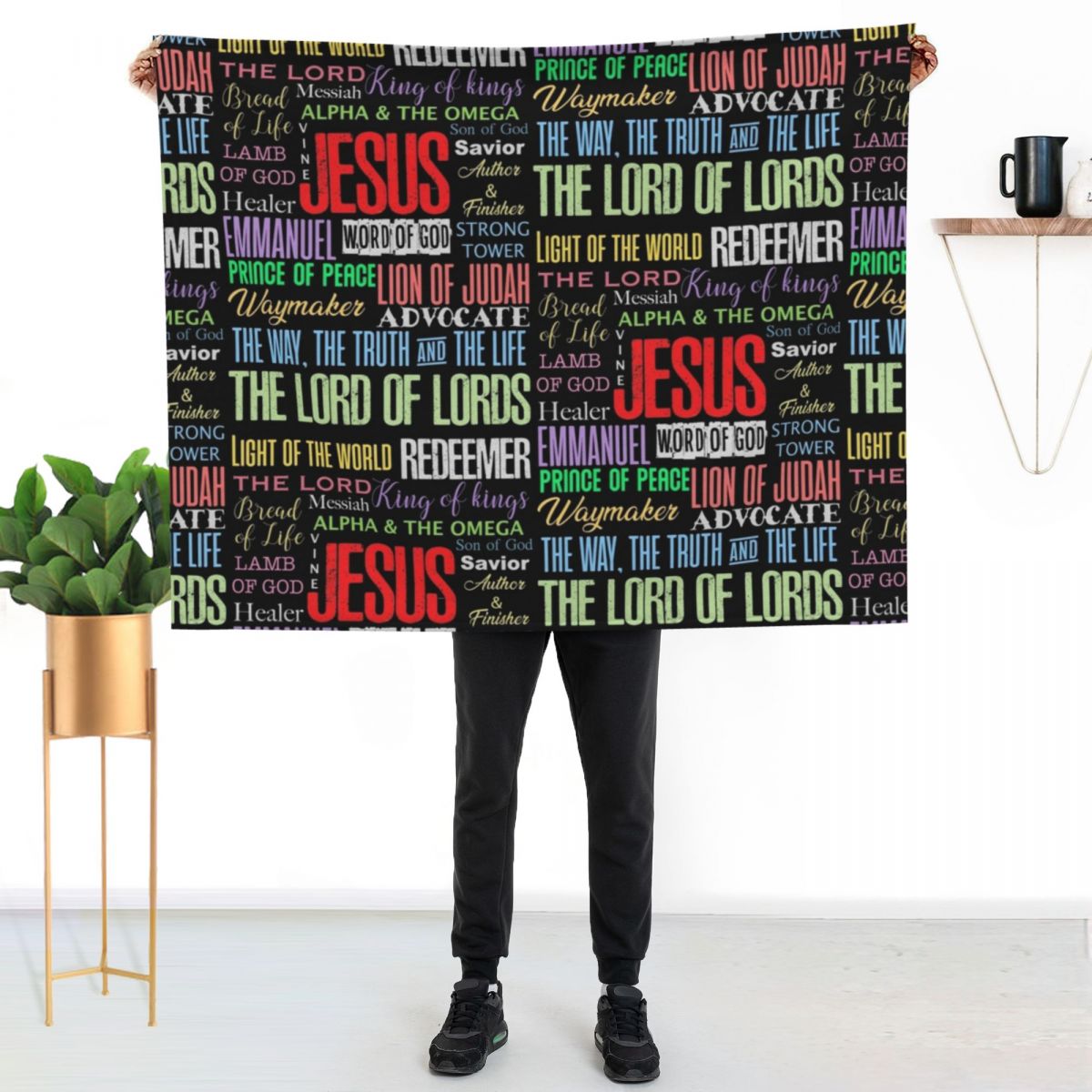 Names of God Lord Jesus Christ - 3D Printing Verse ulasan dan harga