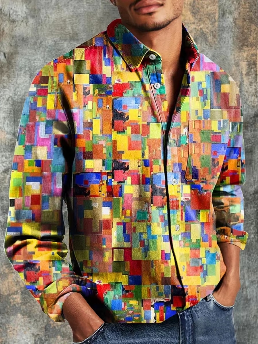 Men's Fashion Casual Fashion P - 3D Printing Design ulasan dan harga