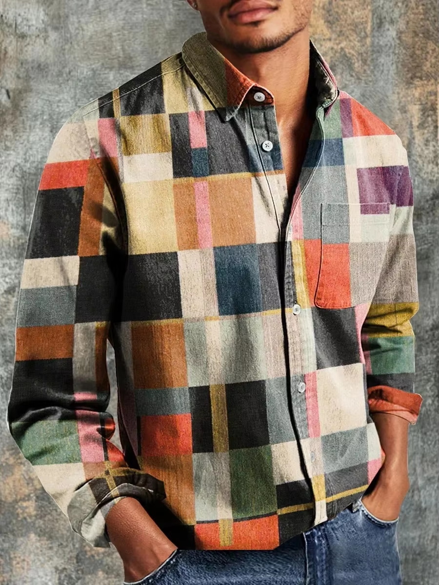 Men's Fashion Casual Fashion P - 3D Printing Design ulasan dan harga