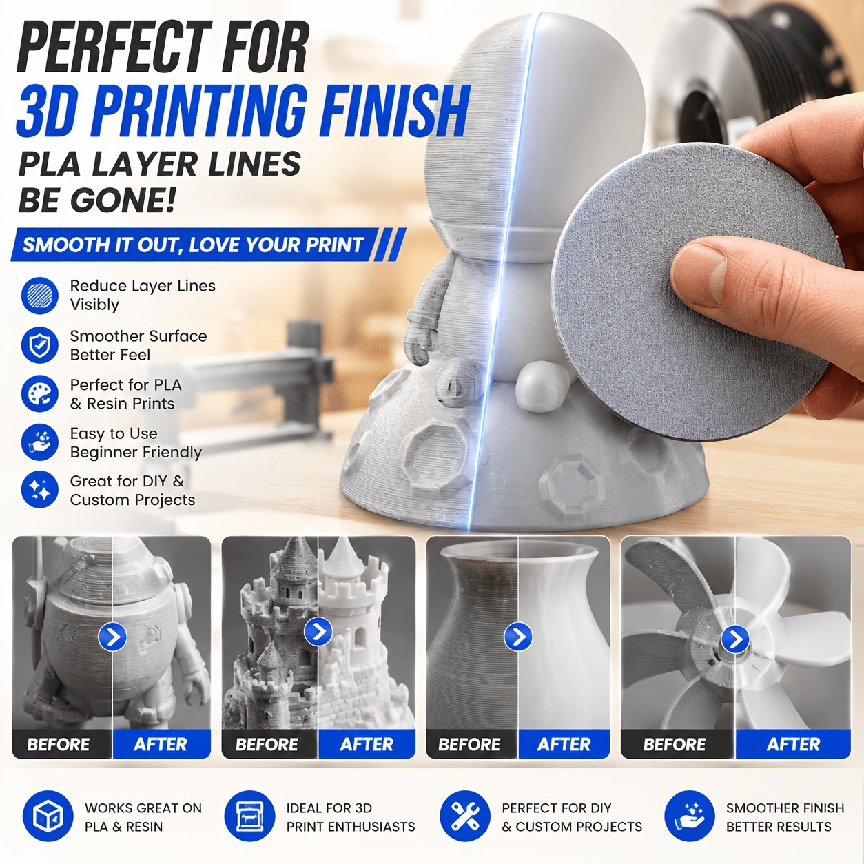 3D Printing Resin Polishing Pa - 3D Print Isopropyl Alcohol ulasan dan harga