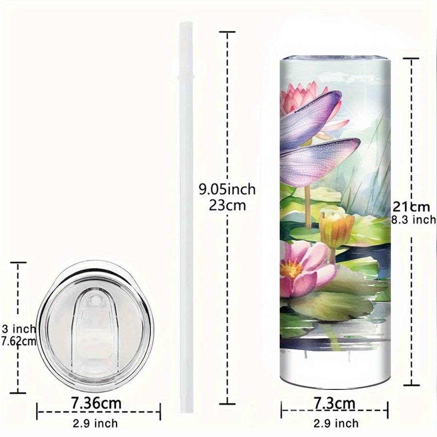 1pc, 20Oz Straight Cup, 3D Pri - 3D Printing Stainless Steel ulasan dan harga